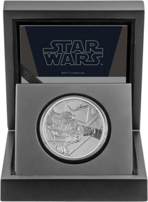 1 Unze Silber Star Wars Grogu Baby Yoda 2022 PP (Auflage: 5.000 | Polierte Platte)