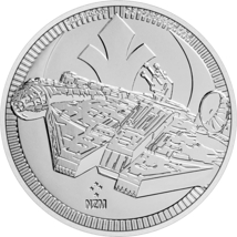 1 Unze Silber Star Wars Millennium Falke 2021 (Auflage: 100.000)