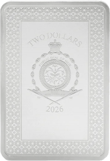 1 Unze Silber Tarotkarte Ass der Münzen 2026 (Auflage: 1.000 | Polierte Platte)