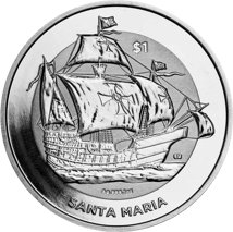 1 Unze Silber Santa Maria 2022 (Auflage: 10.000)