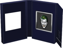 1 Unze Silber The Joker Faces of Gotham 2022 PP (Auflage: 5.000 | coloriert)