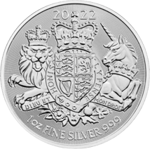 1 Unze Silber The Royal Arms 2022