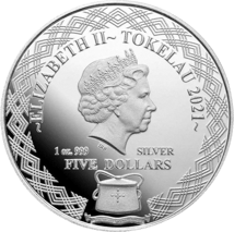 1 Unze Silber Virginia Uhu 2021 (Auflage: 5.000)