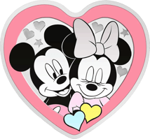 1 Unze Silber Walt Disney Love 2023 (Auflage: 3.000 | coloriert | PP)