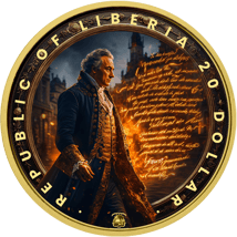 1 Unze Silber Johann Wolfgang von Goethe 2025 (Auflage: 100 | teilvergoldet)