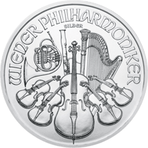 1 Unze Silber Wiener Philharmoniker 2017