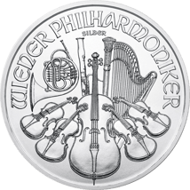 1 Unze Silber Wiener Philharmoniker 2018