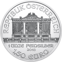 1 Unze Silber Wiener Philharmoniker 2019