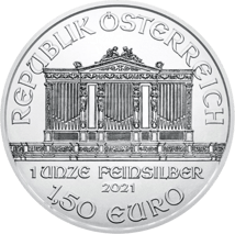 1 Unze Silber Wiener Philharmoniker 2021