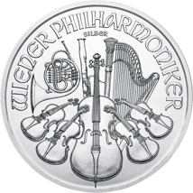 1 Unze Silber Wiener Philharmoniker 2022