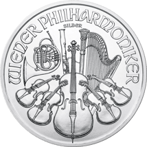 1 Unze Silber Wiener Philharmoniker 2023