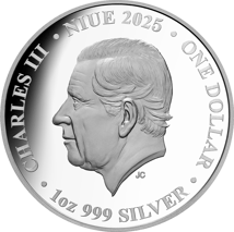 1 Unze Silber Winter Wolf Jahreszeiten 2025 PP (Auflage 1.000 | Polierte Platte)