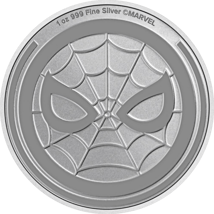 1 Unze Silber Marvel Spider Man 2023 (Auflage. 250.000)
