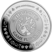 1 Unze Silber Yu Gi Oh Game Flip Coin 2022 (Auflage: 25.000)