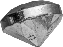 1 Unze Silberbarren Diamantform