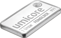 1 Unze Silberbarren Umicore