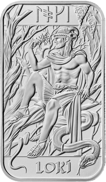 1 Unze Silberbarren Nordische Götter Loki (Auflage: 60.000)