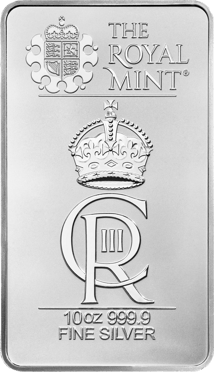 10 Unze Silberbarren The Royal Mint Coronation Celebration (Auflage: 6.000)