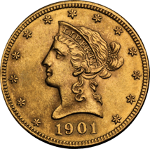 10 Dollar Liberty Head Gold