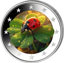 2 Euro Glückskäfer (Auflage: 500)