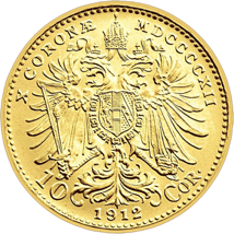 10 Gold Kronen Österreich