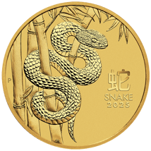 10 Unze Gold Lunar III Schlange 2025