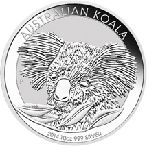 10 Unze Silber Koala 2014