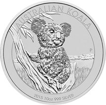 10 Unze Silber Koala 2015