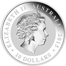 10 Unze Silber Kookaburra 2015