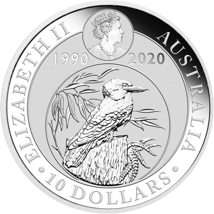 10 Unze Silber Kookaburra 2020