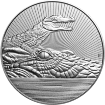 10 Unze Silber Krokodil 2019