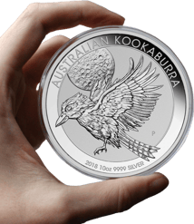 10 Unze Silbermünze Kookaburra 2018