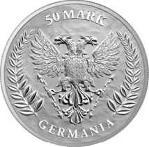 10 Unzen Silber Germania 2022 (Auflage: 1.000)