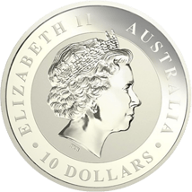 10 Unzen Silber Kookaburra Münzen 2013