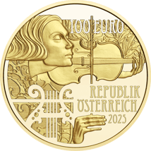1/2 Unze Gold 100 Euro 125 Jahre Wiener Symphoniker 2025 (Auflage: 20.000 | Polierte Platte)