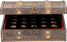 100 x 1/10 Unze Gold Wiener Philharmoniker 2018 (Schatztruhe)