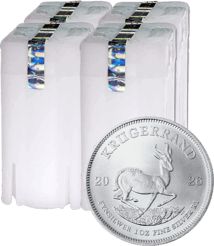 100 x 1 Unze Silber Krügerrand 2026