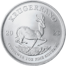 100 x 1 Unze Silber Krügerrand 2026