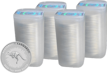 100 x 1 Unze Silber Känguru Nugget 2026