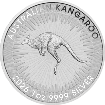 100 x 1 Unze Silber Känguru Nugget 2026