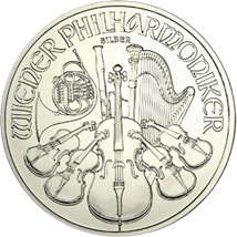 100 x 1 Unze Silber Philharmoniker 2013