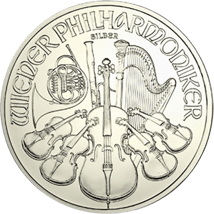 100 x 1 Unze Silber Philharmoniker 2013