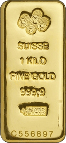 1000 g Goldbarren PAMP Suisse