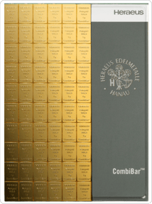 100g Gold Tafelbarren (Combibar)