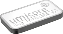 100g Silberbarren Umicore