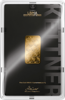 10g Goldbarren Heimerle und Meule (Kettner Edelmetalle)