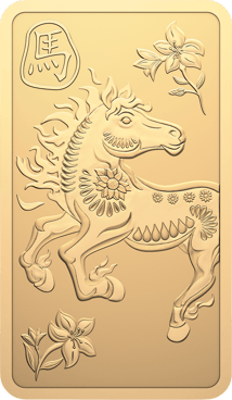 10g Goldbarren Kanada Jahr des Pferdes 2026