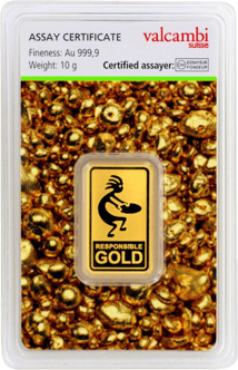 10g Goldbarren Responsible-Gold (Auropelli)