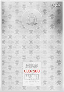 1,5 Unze Silber Marvel Black Panther Münznote 2025 (Auflage: 500 | Polierte Platte)