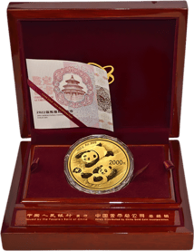 150g Gold China Panda 2022 PP (Auflage: 10.000 | Polierte Platte)